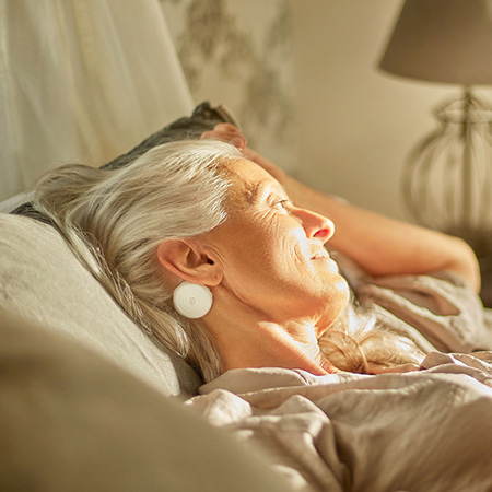Traitement des acouphènes pendant le sommeil - Tinearity G1 utilisation nocturne